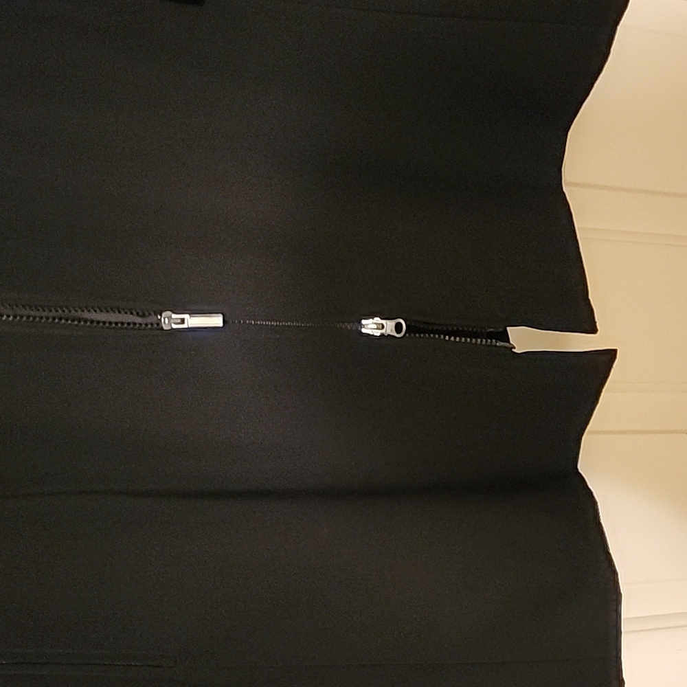 Croft & Barrow Black Hooded Trench Coat - Picture 7 of 8